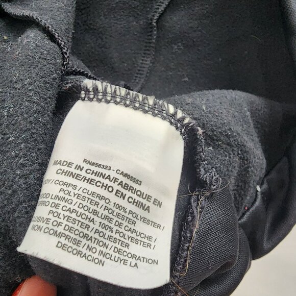 Nike Dri-Fit Hoodie Sweatshirt S Black Polyester - Picture 5 of 15